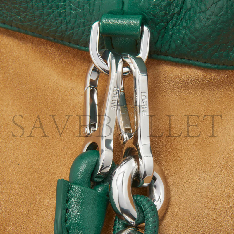 LOEWE LARGE FLAMENCO PURSE IN DEERSKIN A411FPDX24-511 (41*26*9cm)